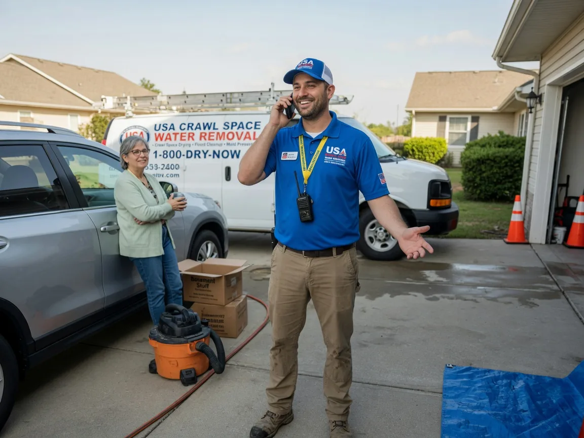 Crawl Space Water Removal Rural Hall, NC FAQs
